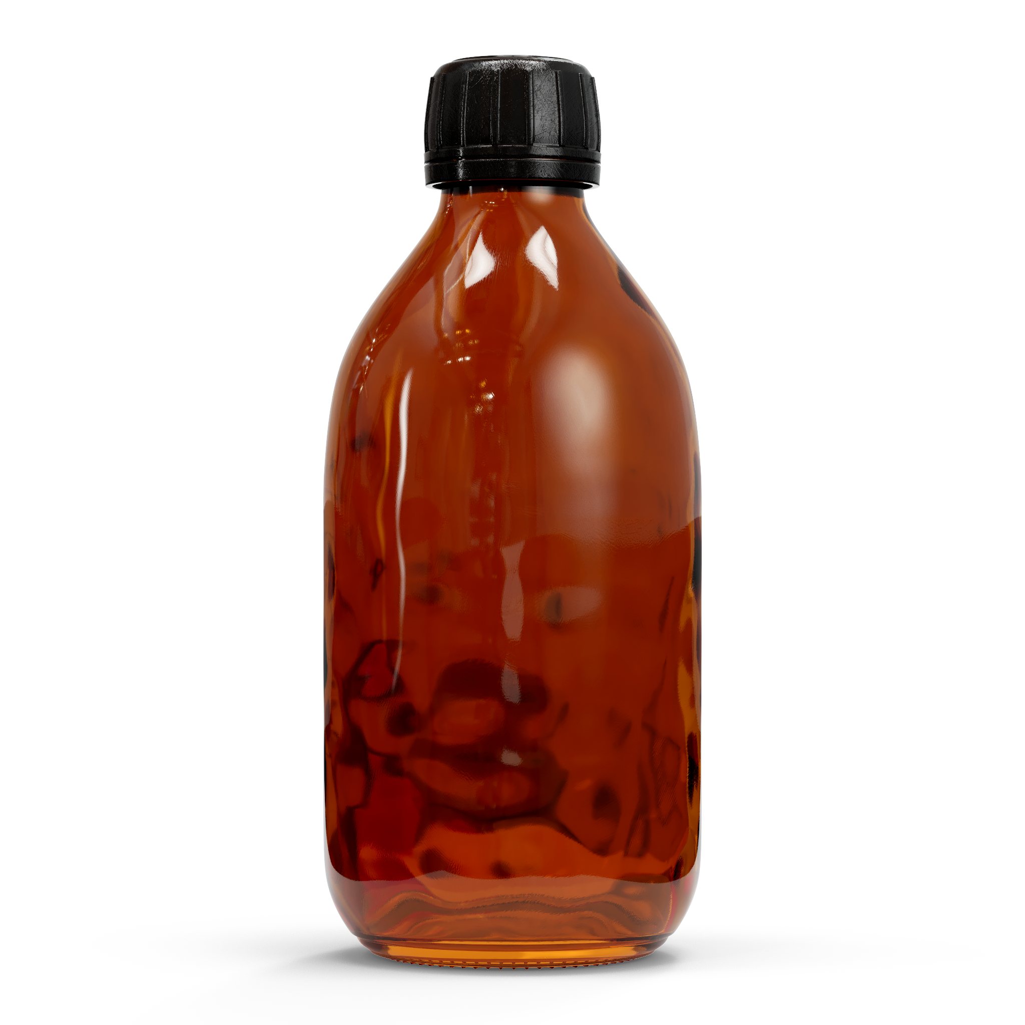 Glasfläsch - Brong (inklusiv variéierend Deckelen)