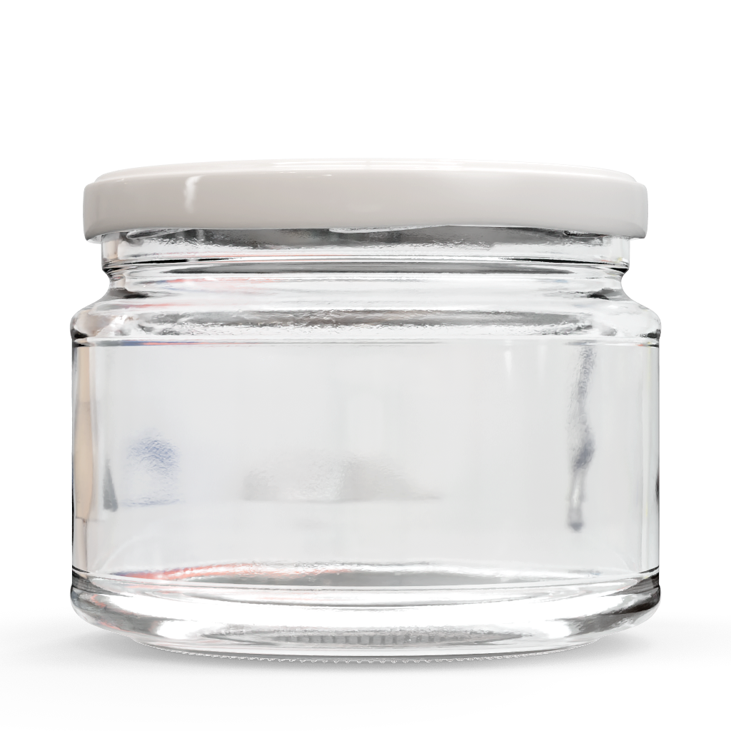 Glasglas (transparent)