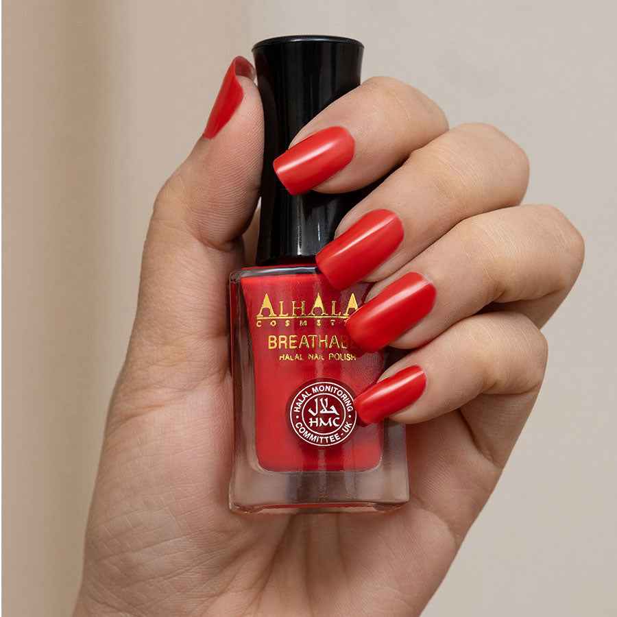 AL-163 REHAM nagellak Rood