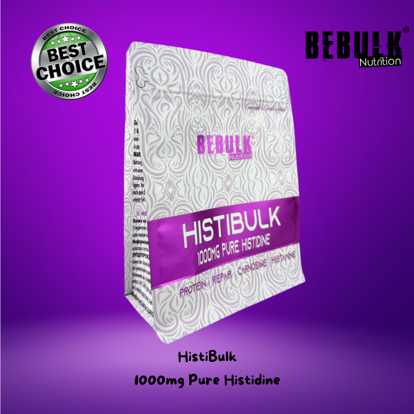 HistiBulk - Histidin - BeBulk Ernärung