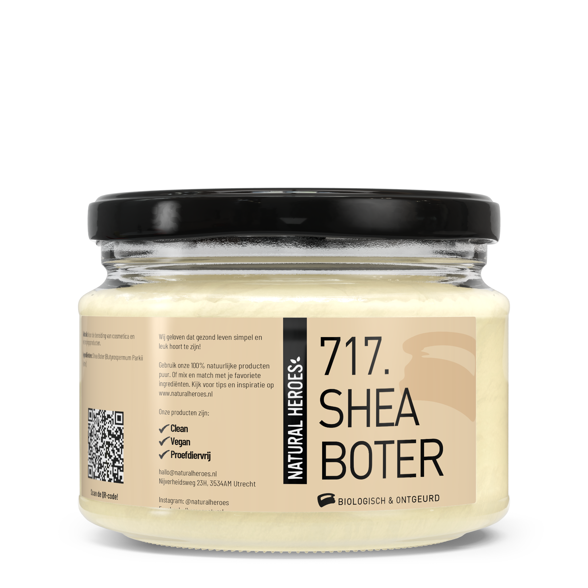 Shea Botter (Organesch a deodoréiert)