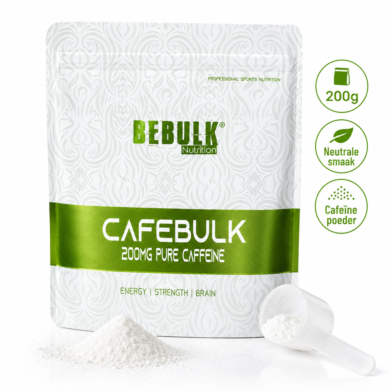 Cafebulk - Koffein Pulver - BeBulk Nutrition
