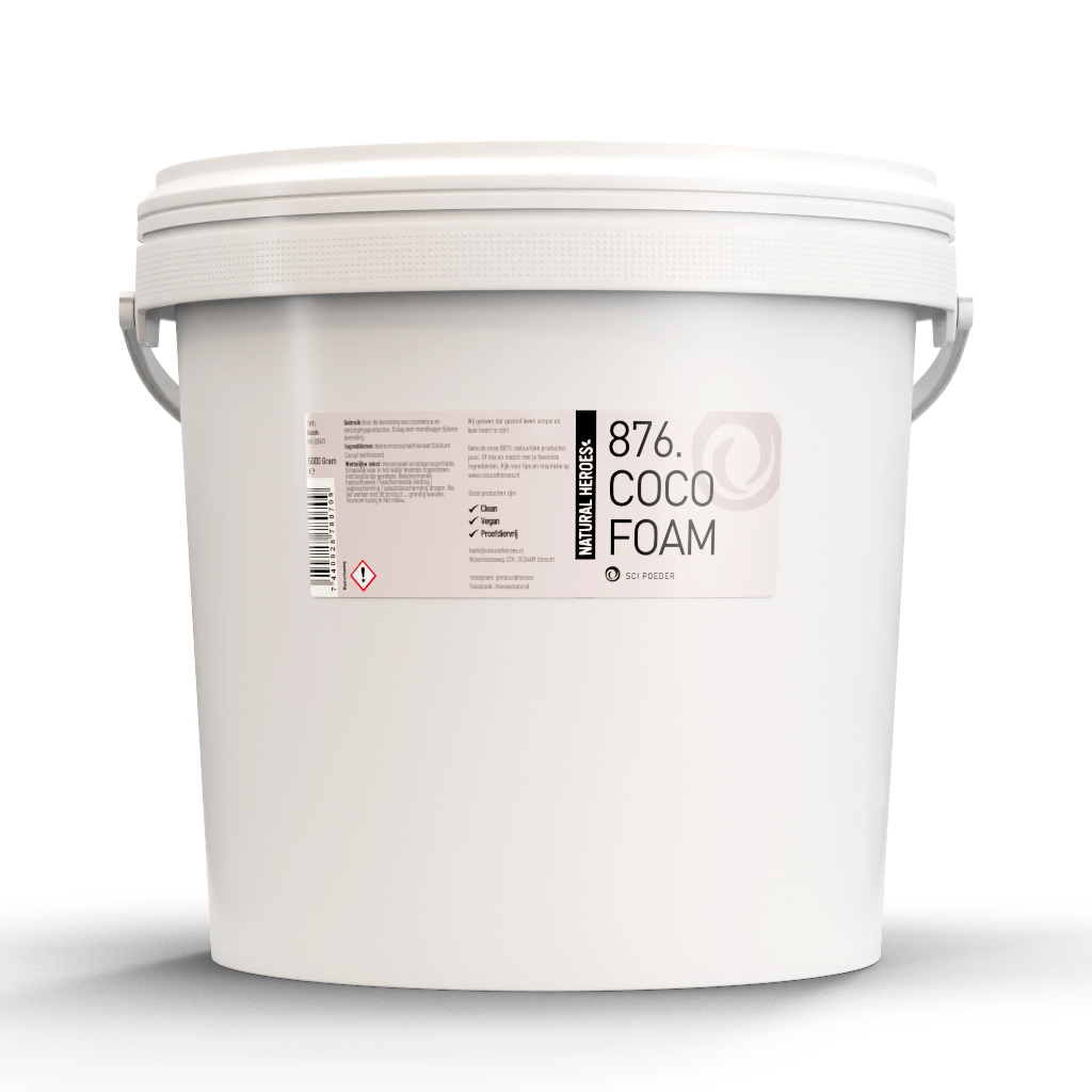 CocoFoam SCI - Pudder (Grouss Blosen, sulfatfräi)