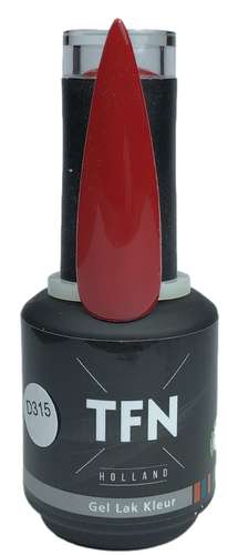 TFN Gellak Nr. D 315 Donker Rood - Professionele Gel Polish