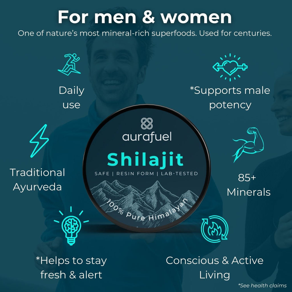 Pure Shilajit Harz aus dem Himalaya - 100% authentesch a gereinegt