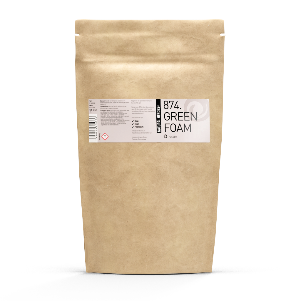 GreenFoam Surfaktant - Pudder (Grouss Blosen, sulfatfräi)
