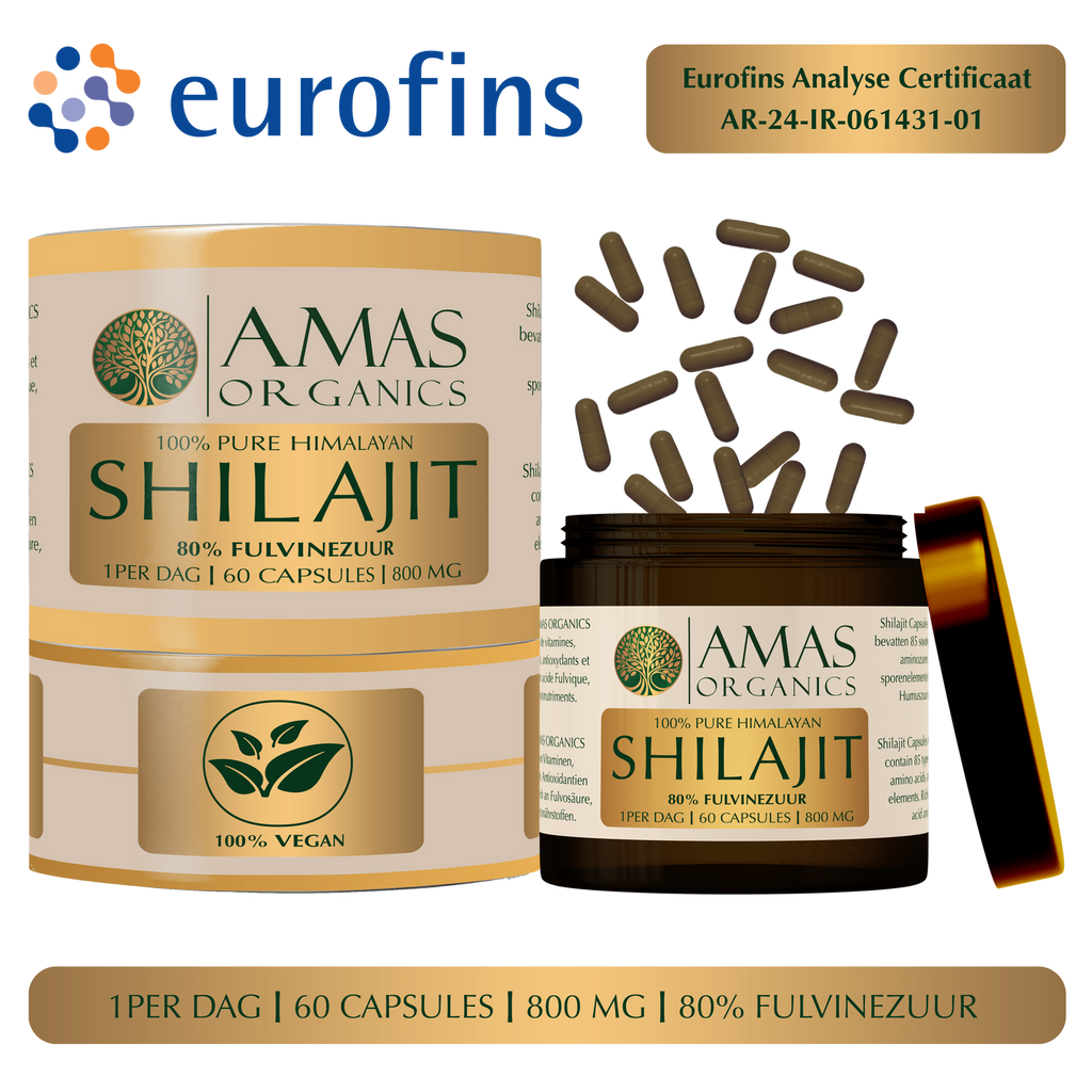 100% PUR HIMALAYA SHILAJIT KAPSELEN