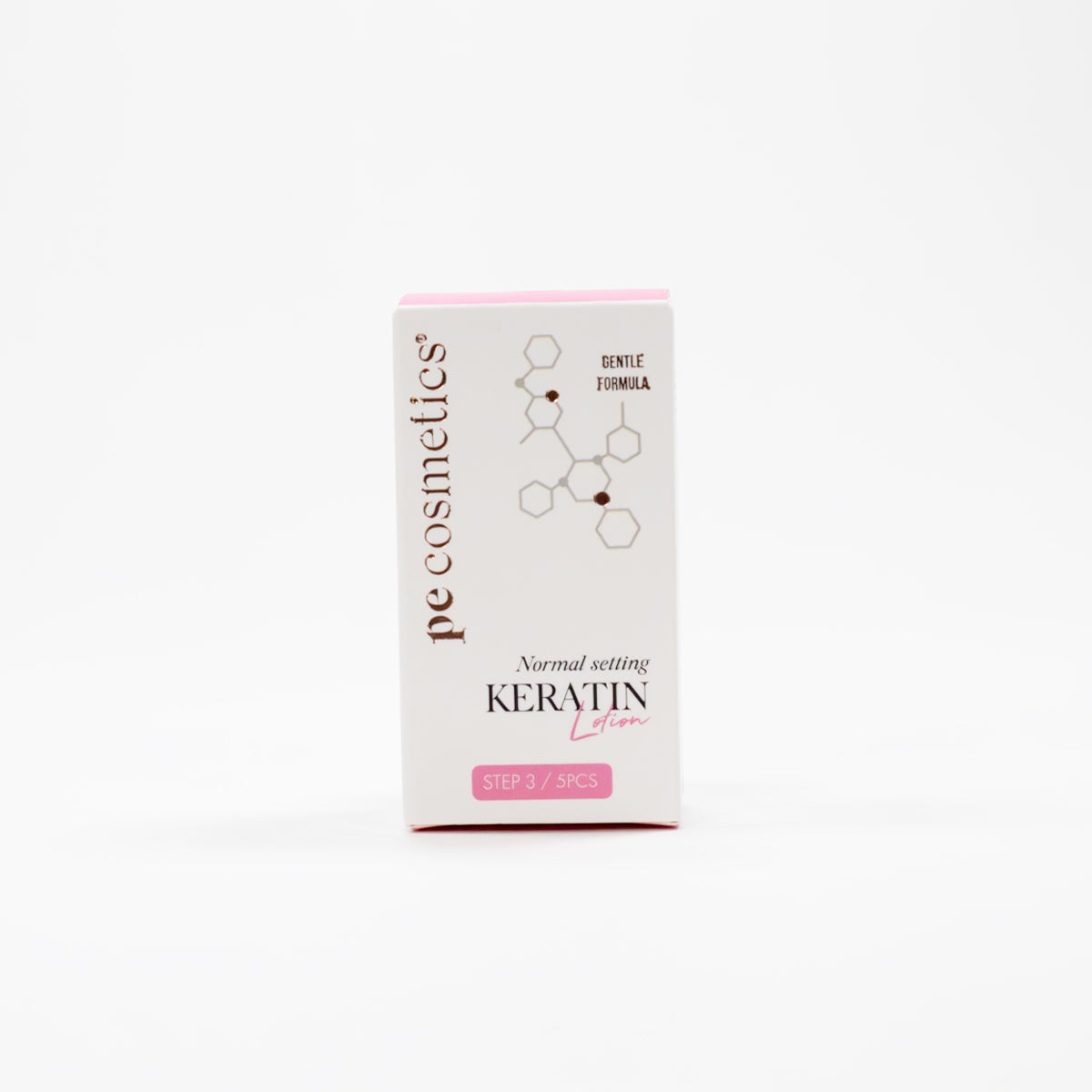 (Lotion 3) Normal Astellung vu Keratin-Filler-Säcken - Cysteamin Formule