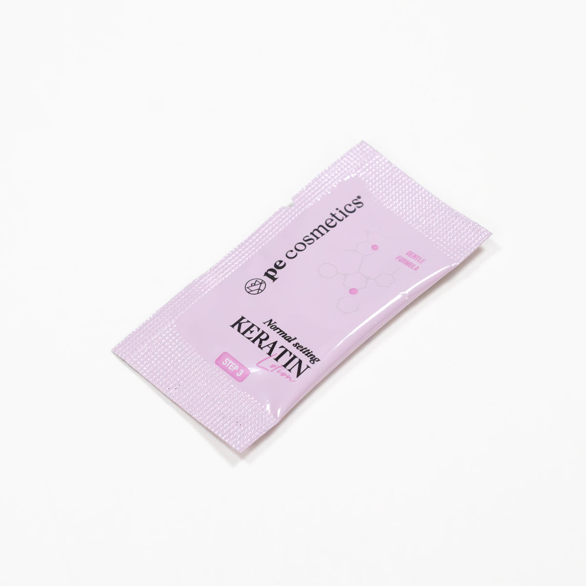 (Lotion 3) Normal Astellung vu Keratin-Filler-Säcken - Cysteamin Formule