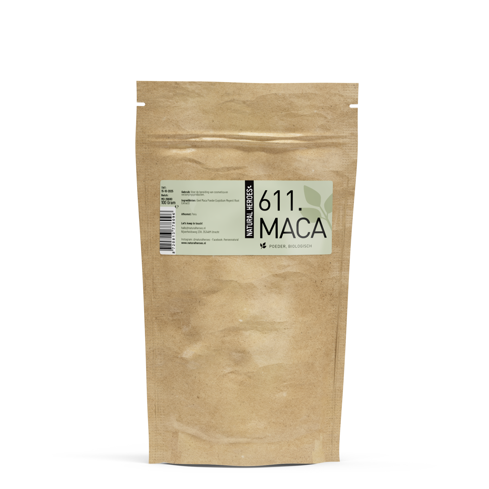 Maca Pudder (Giel) - Organesch