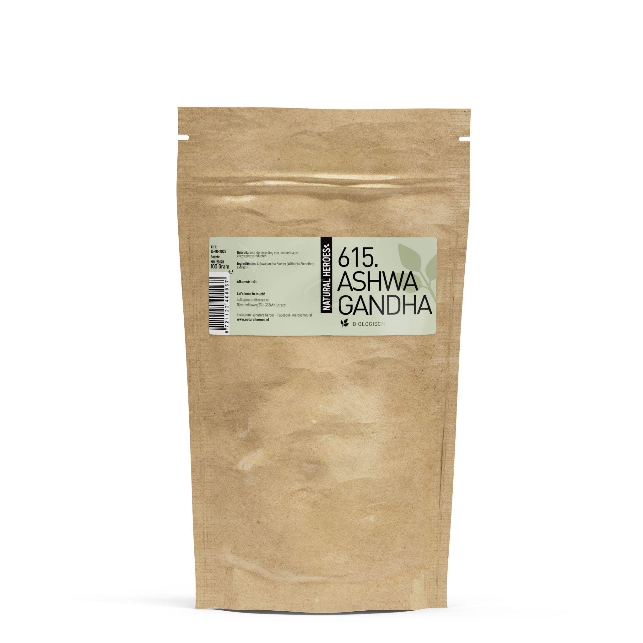 Ashwagandha-Pudder (Organesch)