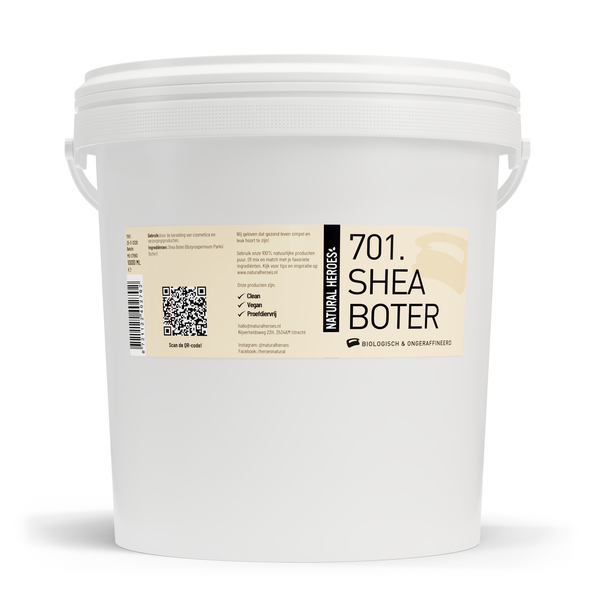 Shea Botter (Organesch & Onraffinéiert)