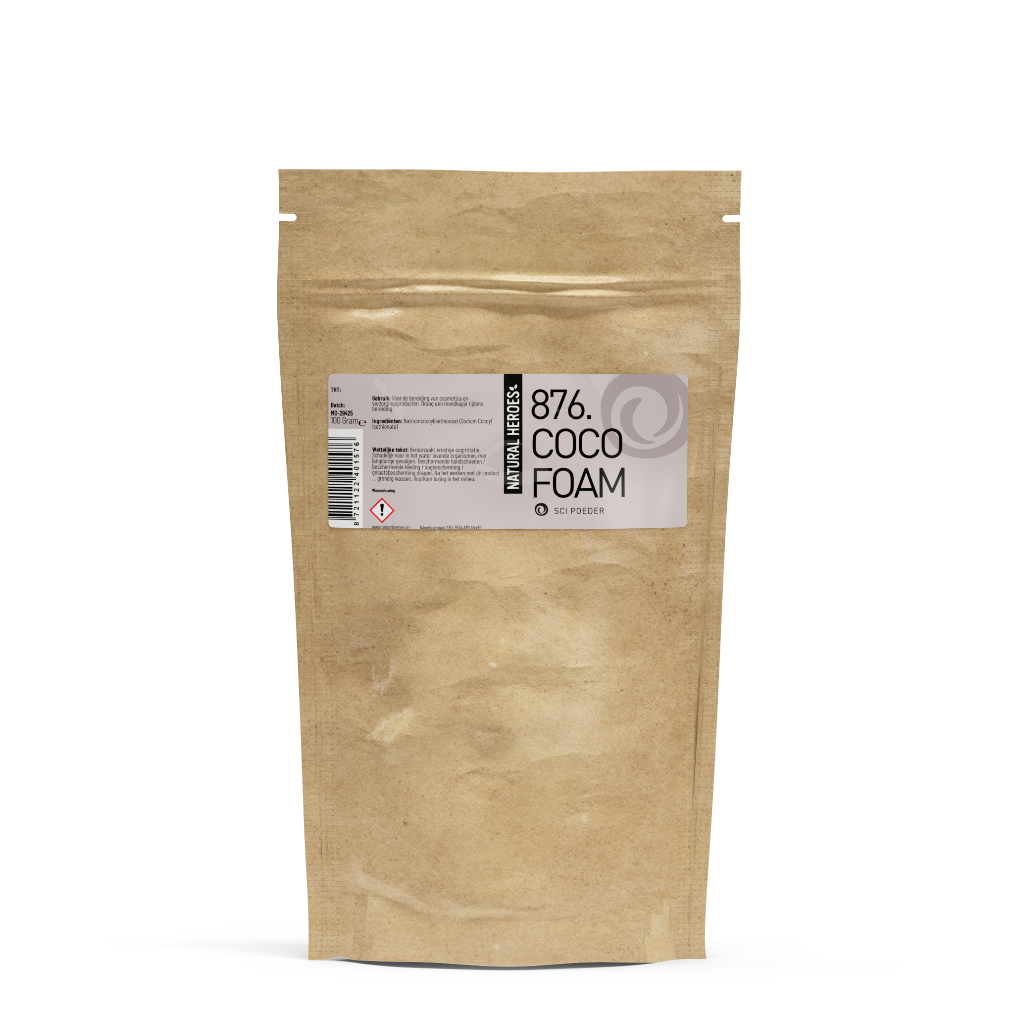 CocoFoam SCI - Pudder (Grouss Blosen, sulfatfräi)
