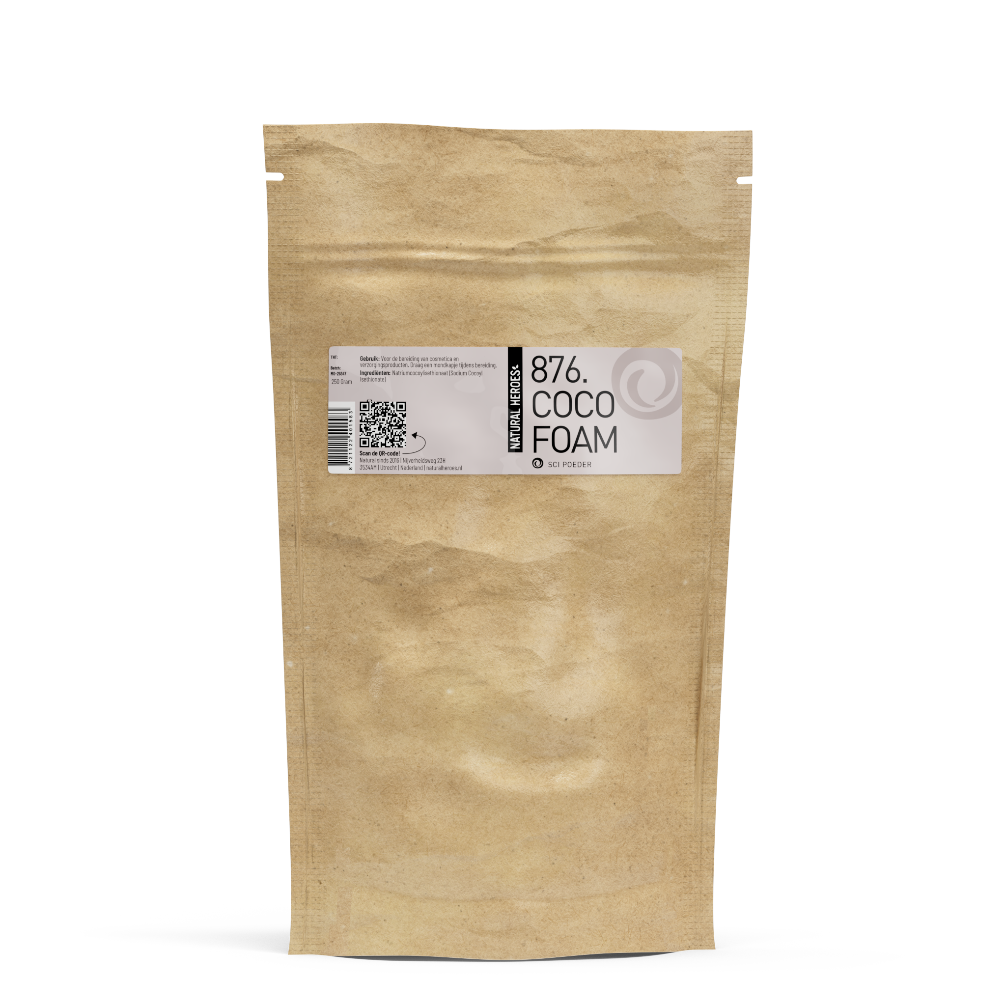 CocoFoam SCI - Pudder (Grouss Blosen, sulfatfräi)