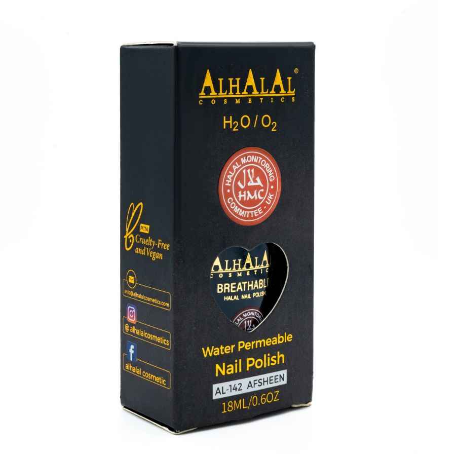 AL-142 AFSHEEN SCHWARZEN NAGELLACK
