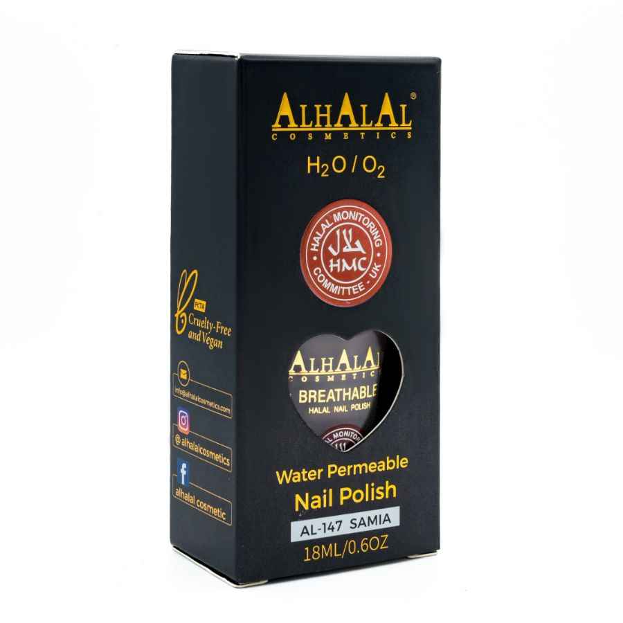AL-147 SAMIA KLOER BRONG NAGELLACK - Halal Cosmetics