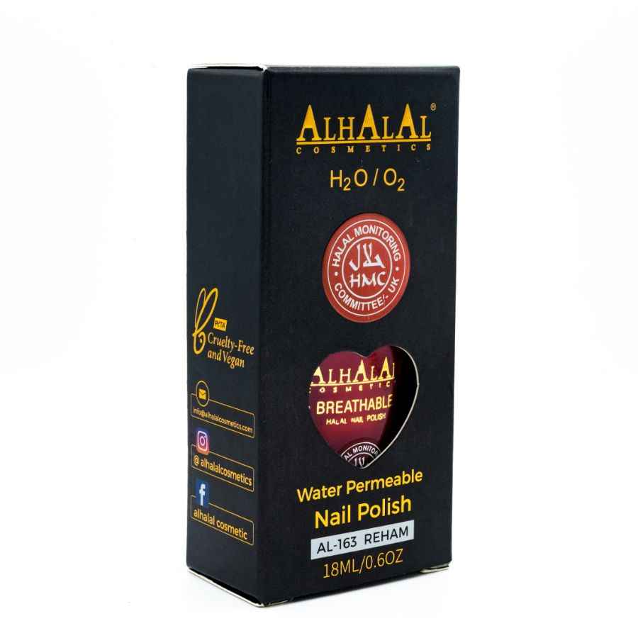 AL-163 REHAM nagellak Rood
