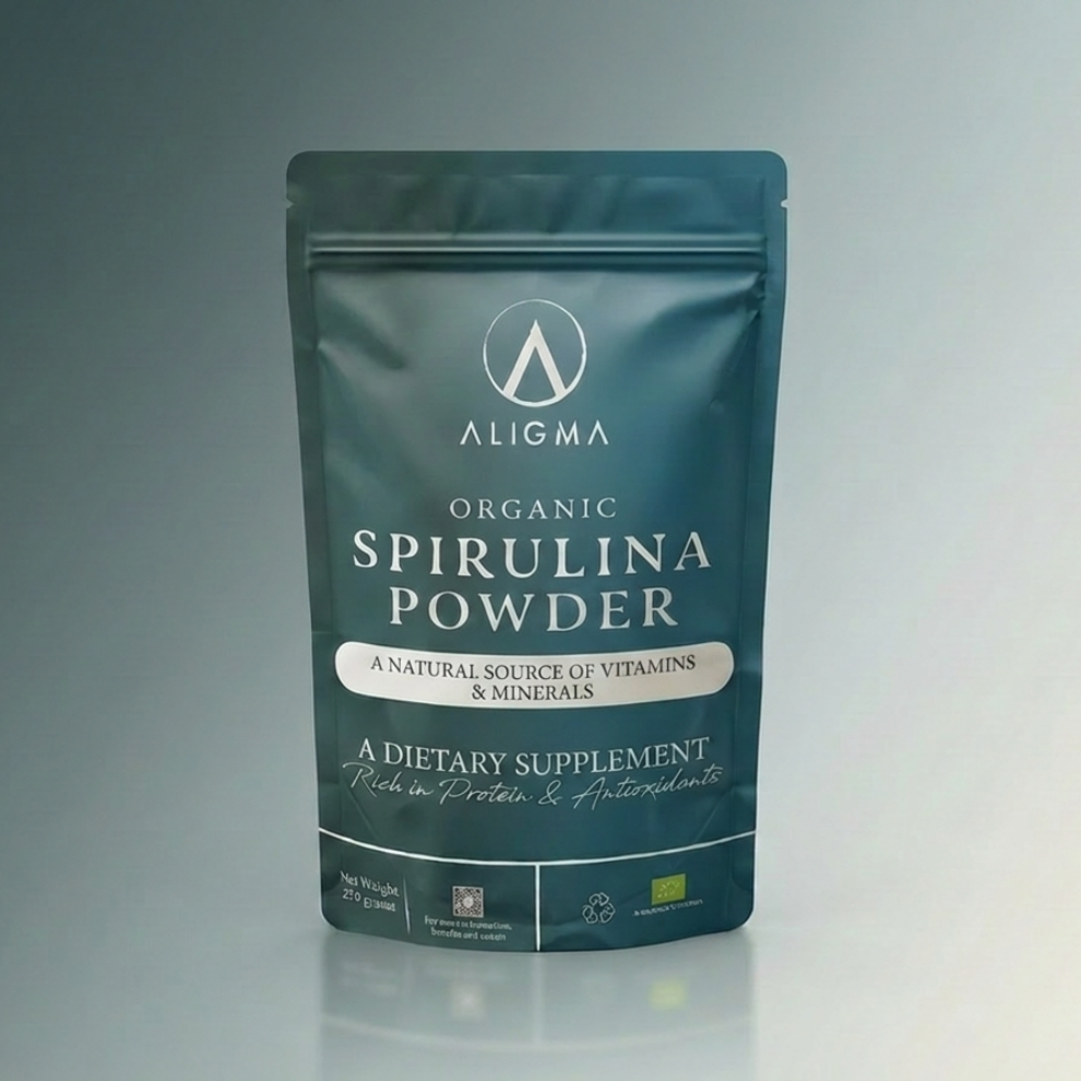 Organescht Spirulina-Pudder