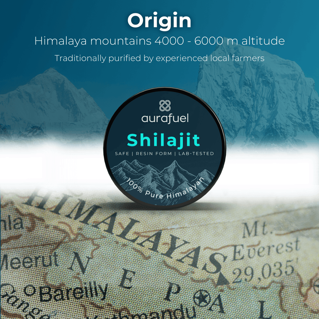 Pure Shilajit Harz aus dem Himalaya - 100% authentesch a gereinegt