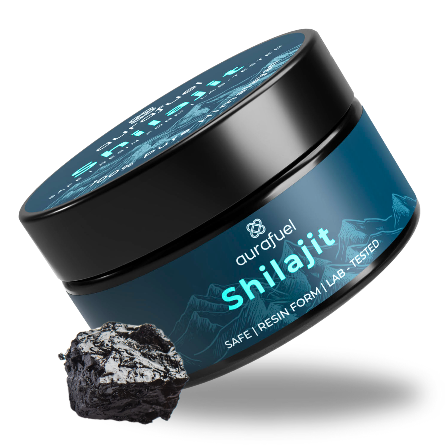 Pure Shilajit Harz aus dem Himalaya - 100% authentesch a gereinegt