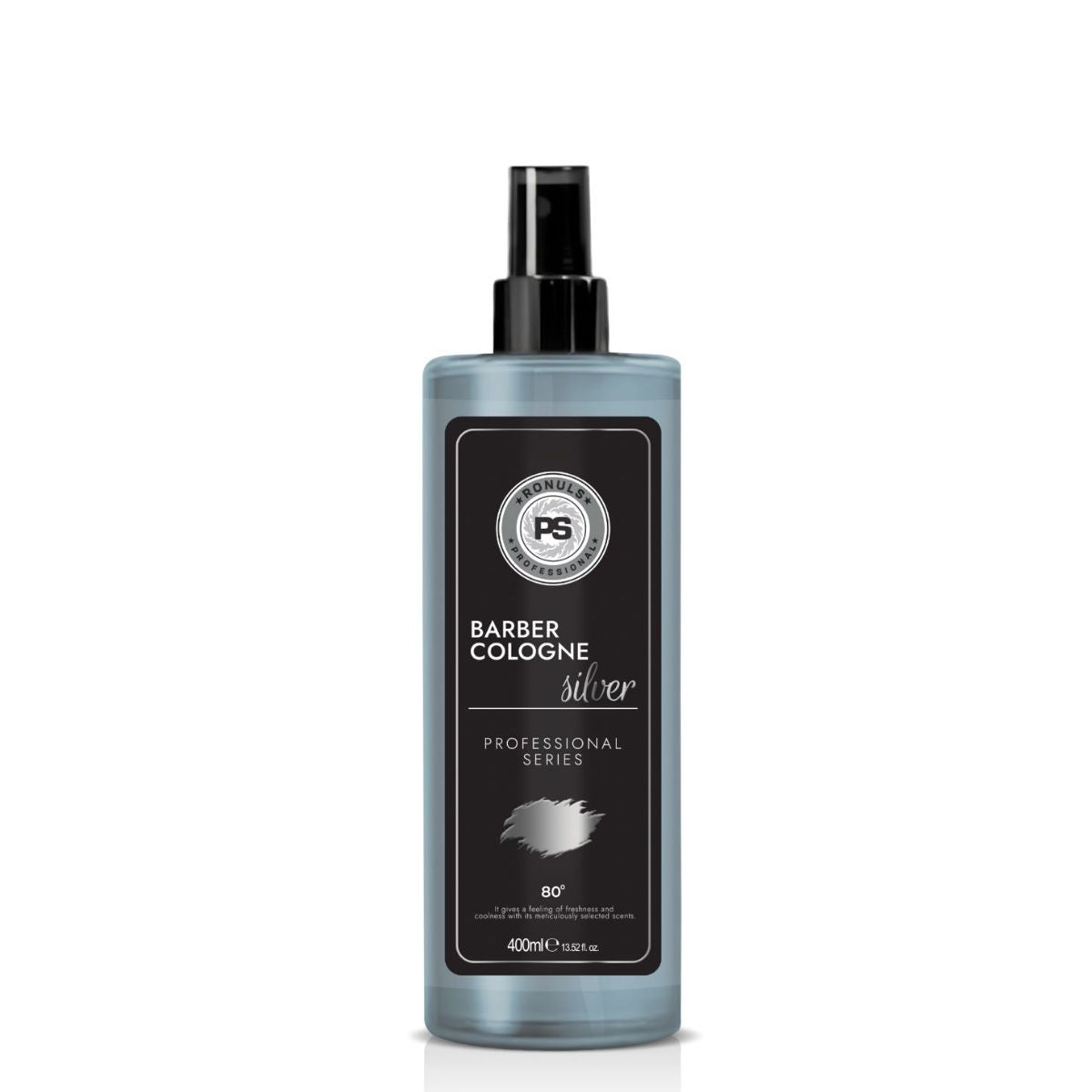Ronuls Professional Barber Aftershave Cologne Silver 400ml