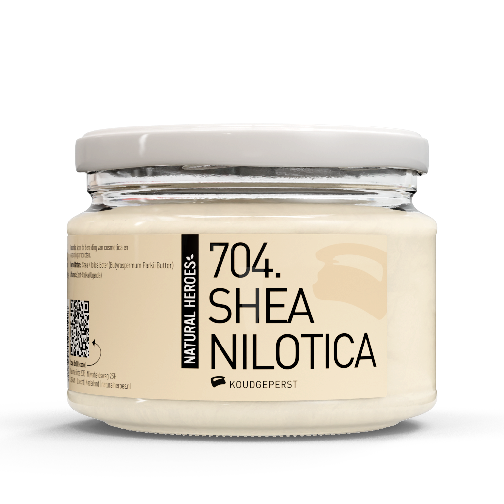 Shea Nilotica - Mëll Shea-Botter (Onraffinéiert a kal gepresst)