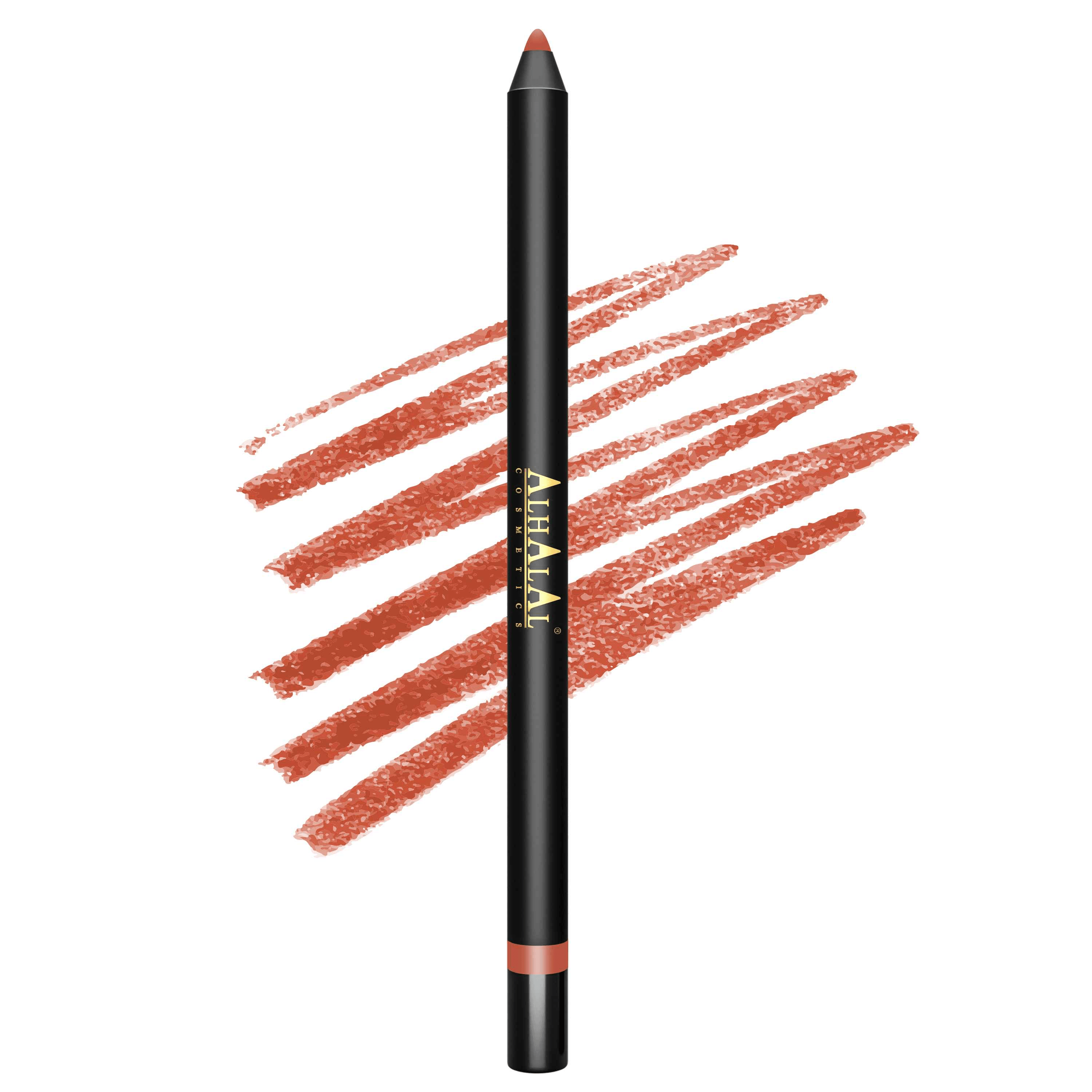 Alhalal Cosmetics BROWN LIPLINER Lipliner Bläistëft mat bronger Faarf a mëller Textur