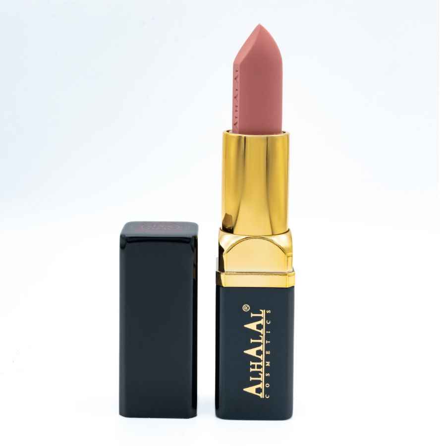 Alhalal Cosmetics Samtlippenstift a rosa fir mëll a stralend rosa Lëppestëft