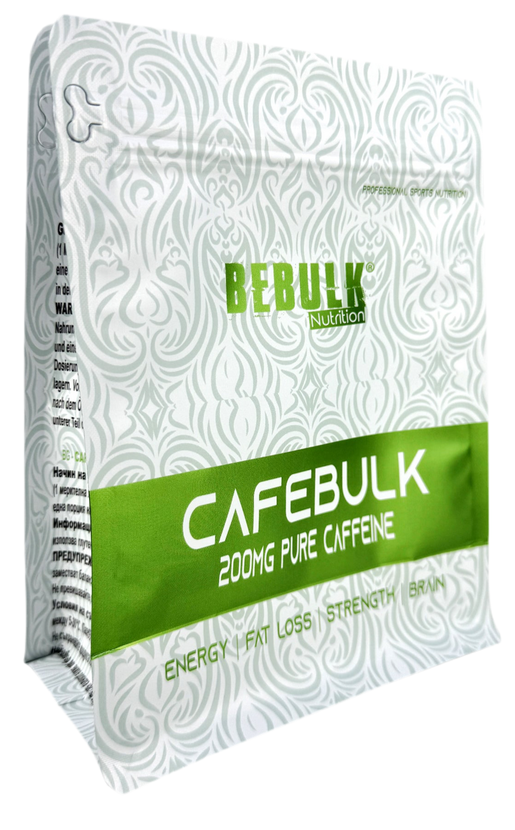 Cafebulk - Koffein Pulver - BeBulk Nutrition