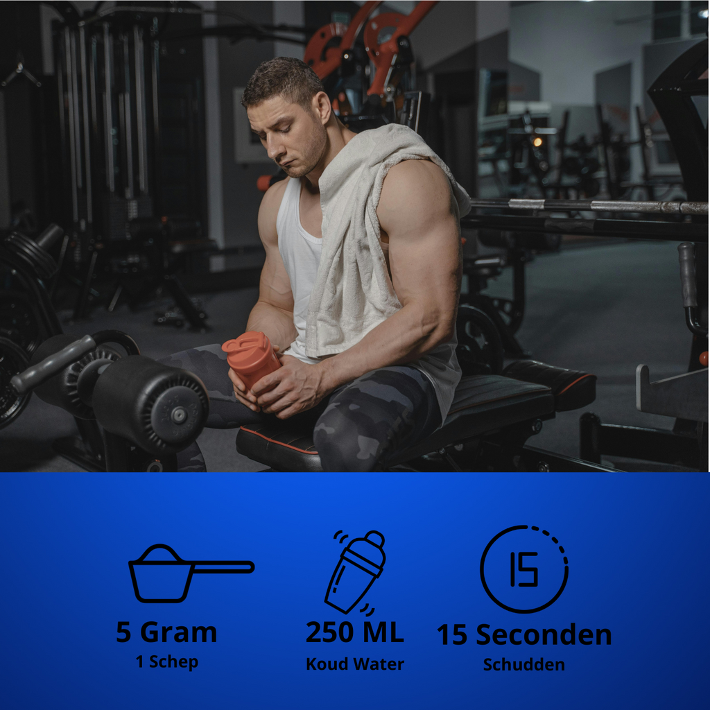 CreaBulk - 100% Kreatin Monohydraat - BeBulk Nutrition