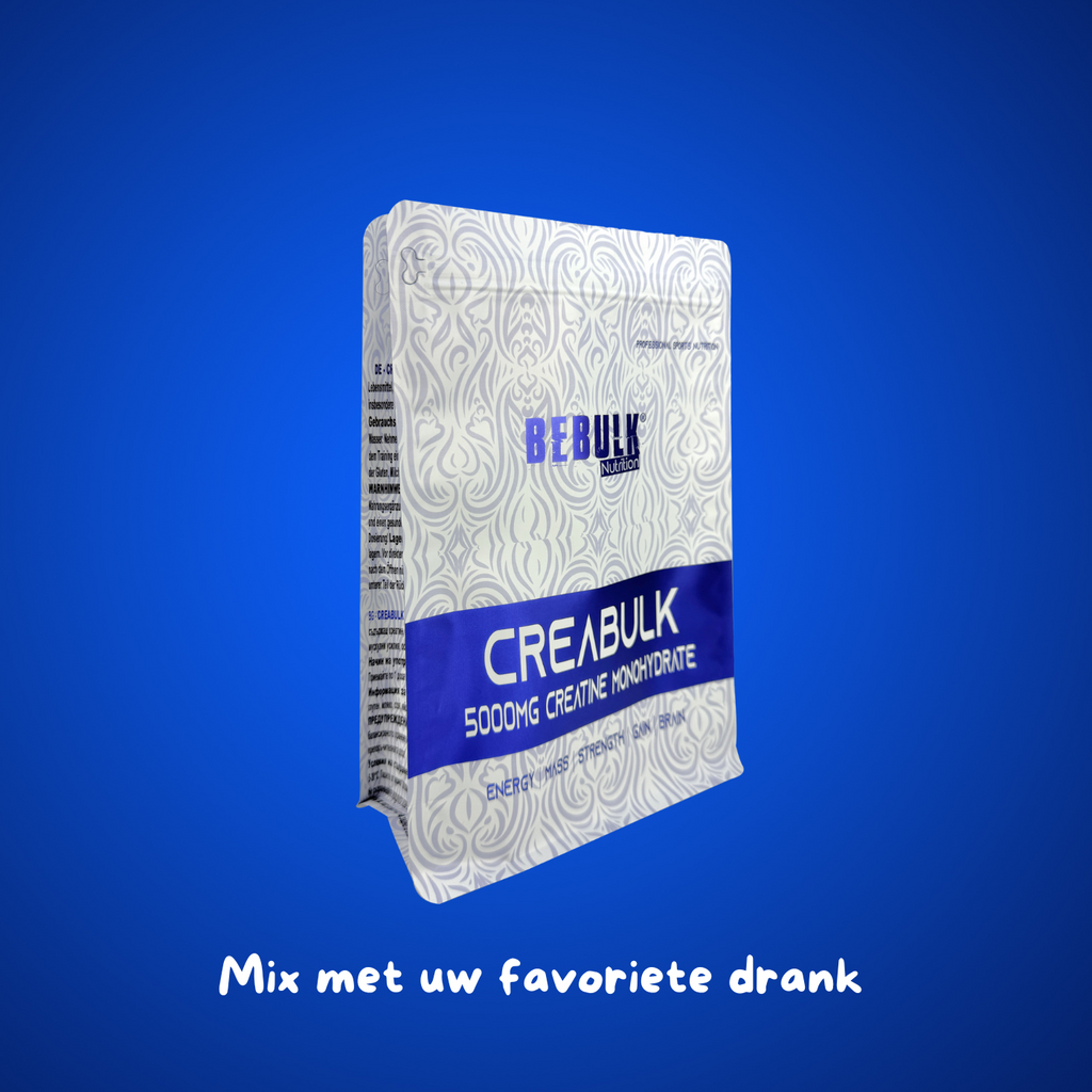 CreaBulk - 100% Kreatin Monohydraat - BeBulk Nutrition