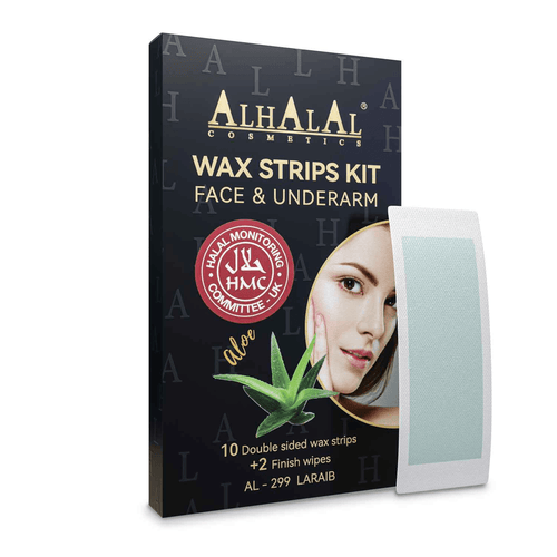 AL-299 LARAIB WAX STRIP FIR GESIICHT AN ACHSEL - Halal Kosmetik