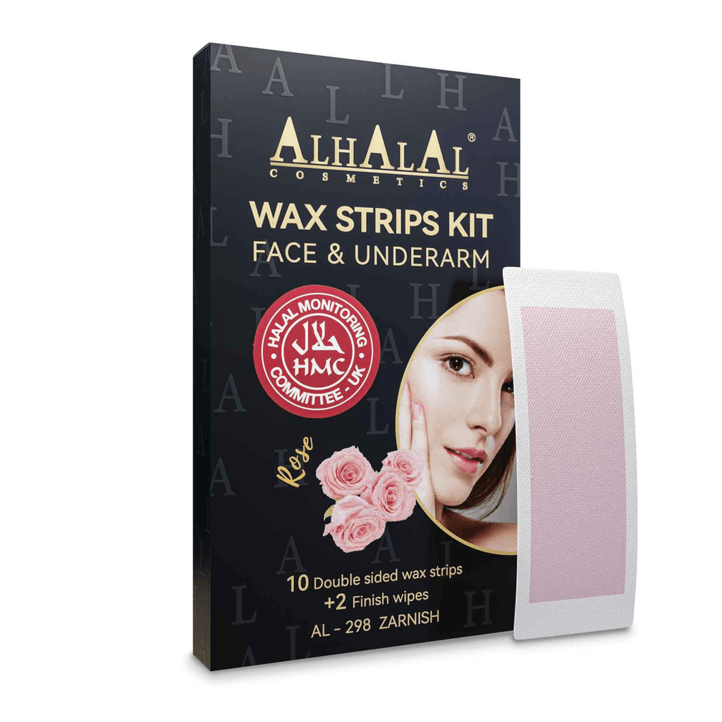 AL-298 ZARNISH WAX STRIP FIR GESIICHT AN ACHSELHÖHLEN - Halal Kosmetik