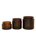 Glass Jar - Brong (inklusiv Kapp)