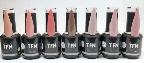 TFN Gel Lak Nr. D 035 Nude Oud Roze Hoogwaardige Kwaliteit