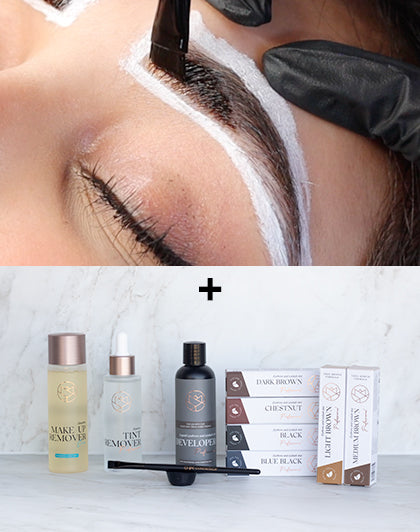 Online Training Hybrid Brow Tinting + Starterkit (verschidde Sproochen)