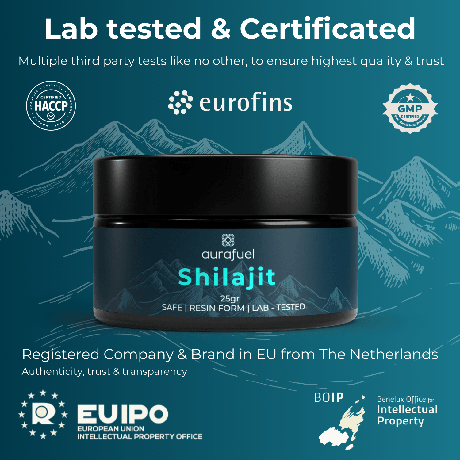 Pure Shilajit Harz aus dem Himalaya - 100% authentesch a gereinegt