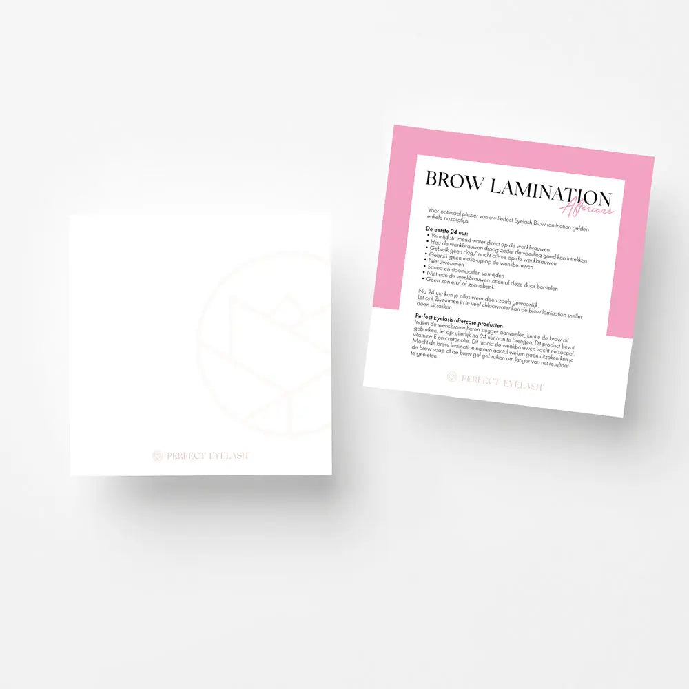 No-Betreiungsnotizen: Brau-Laminatioun