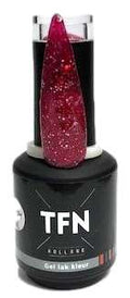 TFN Gel Lak Nr. 121 Rood/Roze met Glitter - Professionele Kwaliteit