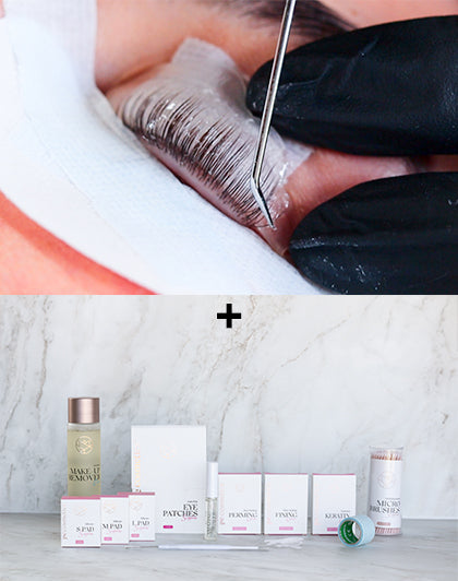 Online Training Lash Volume Lift + Starterkit (verschidde Sproochen)