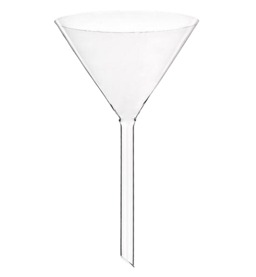 Trichter (Hëtztbestännegt Glas)